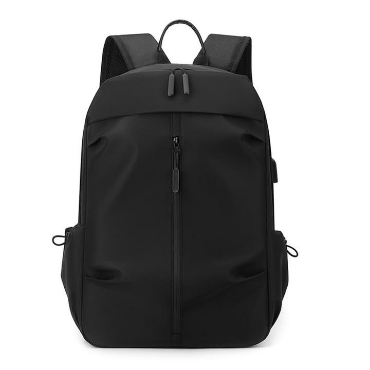 Rucsac laptop 15.6 inch, nylon, rezistent la apa, port USB, 44x30x14cm