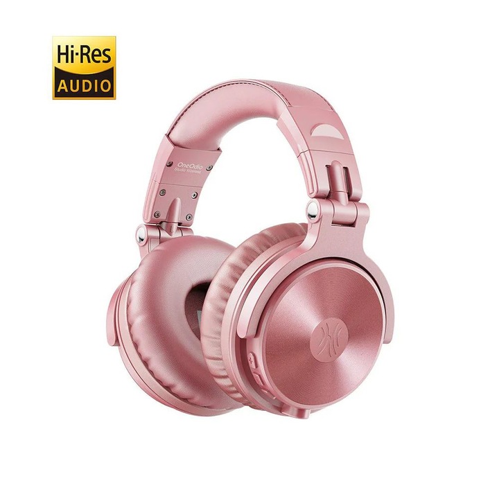 Căști Bluetooth OneOdio Studio Pro C Rose Gold, 306274, Microfon/Căști