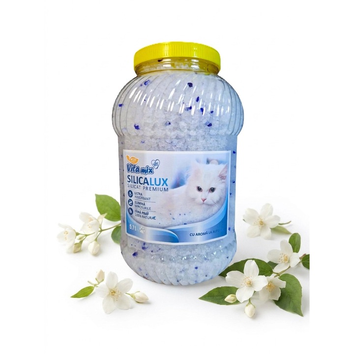 SilicaLux Silicat Premium, cu aroma Flori de Iasomie, 5.7 Litri