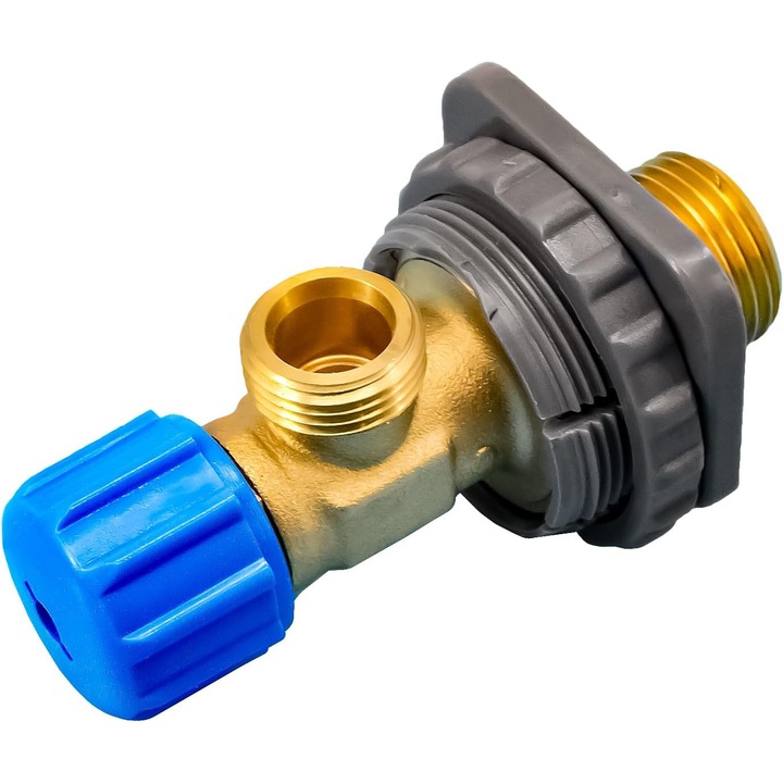 Robinet unghiular laiton 3/8 inch pentru rezervor toaleta, compatibil Geberit