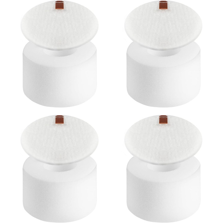 Set 4 filtre aspirator compatibil Shark, plastic spuma, alb