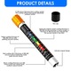 Tester grosime vopsea auto, magnet, 0,02-0,5mm, aluminiu-plastic