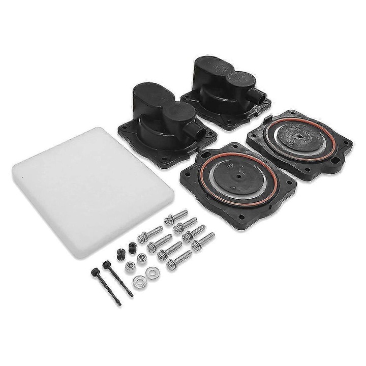 Kit reparare pompa aer, negru, plastic, set complet