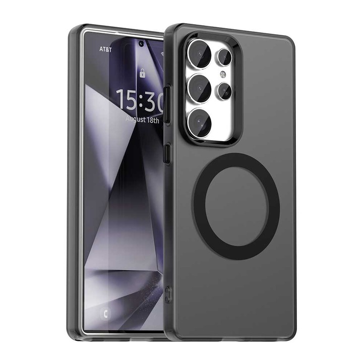 Калъф Innova Candy MagSafe - Samsung Galaxy S25 Ultra - Black