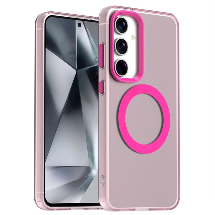 Калъф Innova Candy MagSafe - Samsung Galaxy S24 Plus/Galaxy S25 Plus - Pink