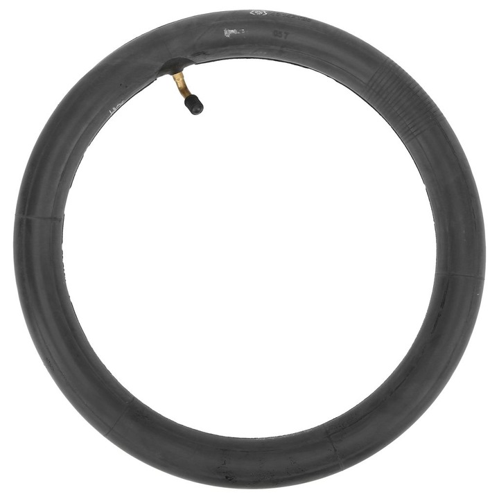 Camera roata bicicleta 14x2.125 butil, supapa curba, negru