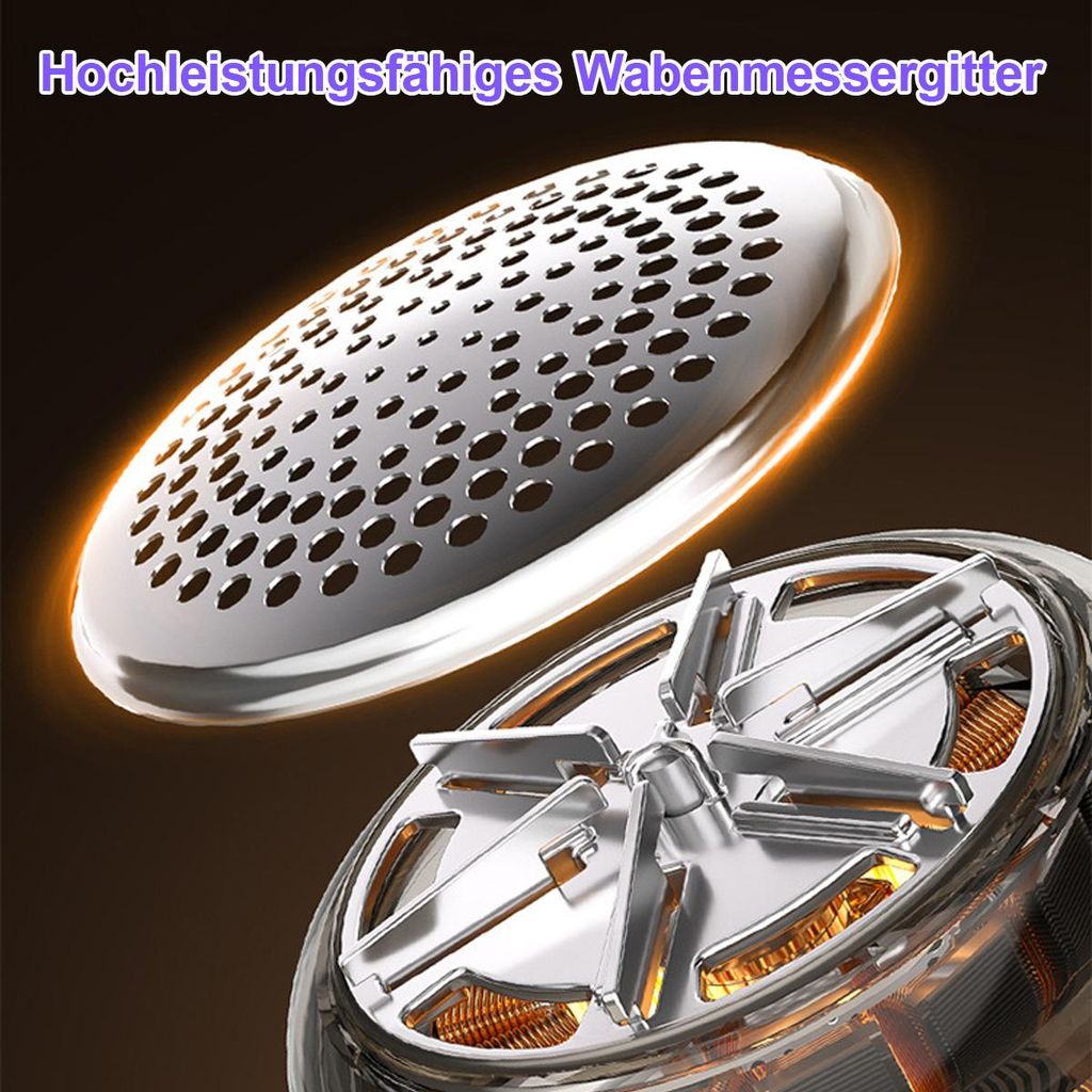 Aparat de curatat scame electric, 6 lame inox, functie vacuum, afisaj LED, portabil, gri