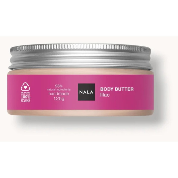 Unt de corp, NALA, Liliac, 125 g