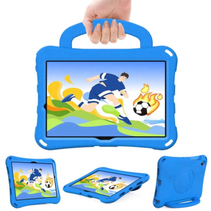 Kétrétegű tablet tok, kék, 11x8.7 hüvelyk