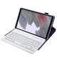 Husa tableta cu tastatura bluetooth pentru Samsung Galaxy Tab A7 Lite 8.7 inch, piele, negru