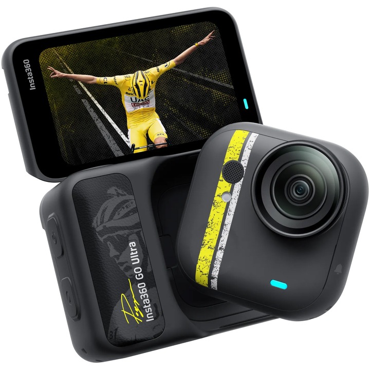 Camera Video Sport Insta360 GO Ultra, 4K60fps, Tadej Pogačar Edition