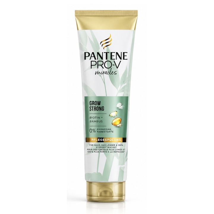 Pantene Pro-V Miracles Grow Strong hajkondicionáló biotinnal és bambusszal, 160 ml