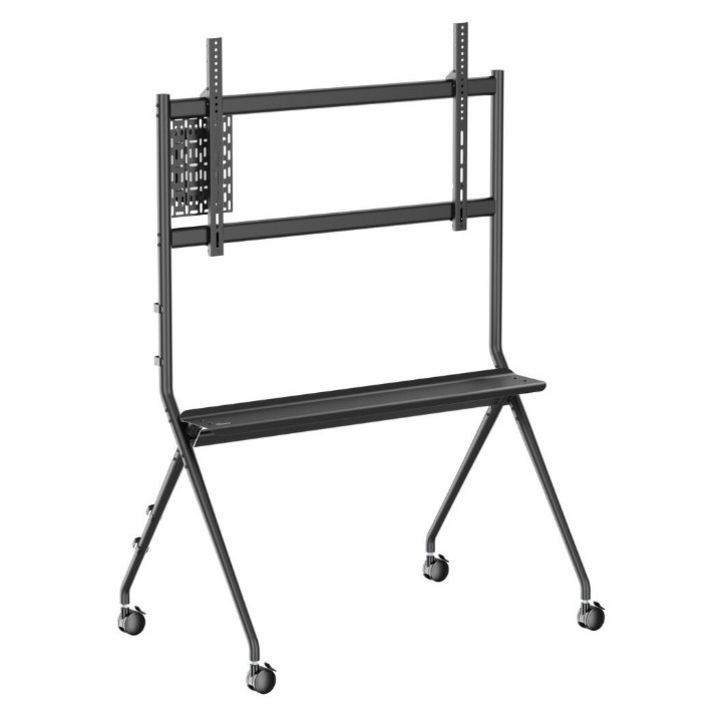 Stand TV mobil Vogel's ESSENTIAL T1021, 65-98", max.120kg, negru