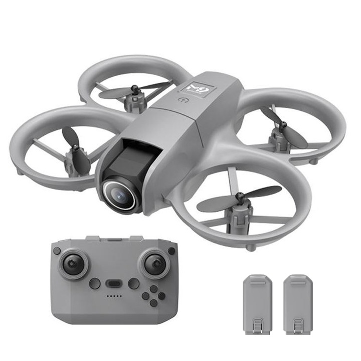 Drona cu telecomanda, Zimilo, avion telecomandat, mini avion, concurs elevi, antrenament STEM, jucarie educativa pentru copii, ideal pentru concursuri scolare, antrenamente STEM, 2 baterie