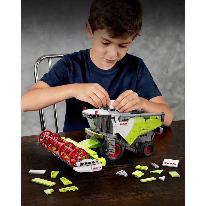 Cuburi de constructie CaDA – Combina Claas Dominator 370, 384 de piese