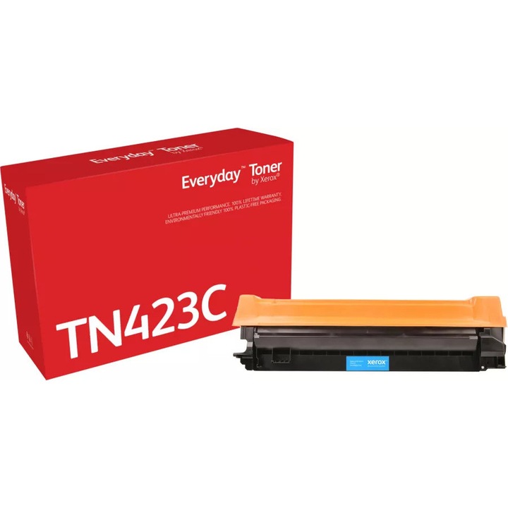 Toner Xerox kompatibilis Brother TN-423C nagy kapacitású fekete
