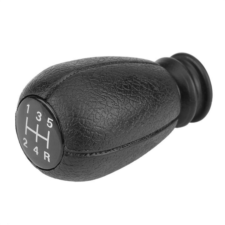 ABS fekete sebességváltó gomb Peugeot Citroen 8.3cm