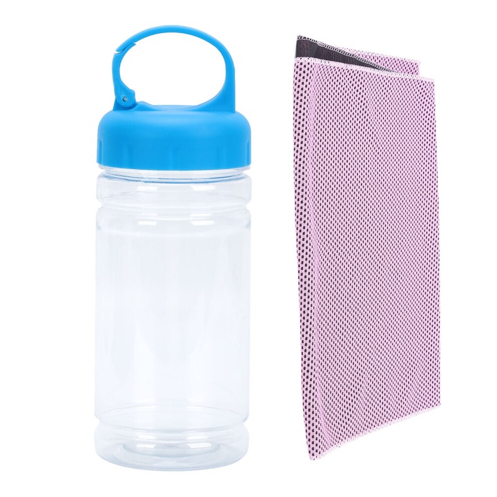 Hűsítő törölköző pamut 76x27cm sporthoz és állatoknak többszínű