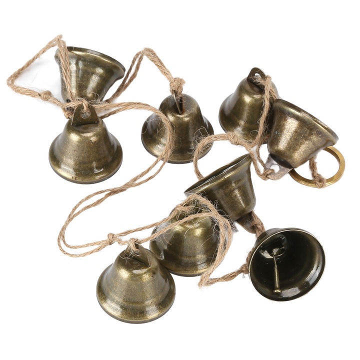 Clopotei de vant din cupru, decor retro, rezistenti, 84g