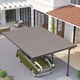 Panouri din otel galvanizat, Outsunny, Otel colorat, 129 x 45 cm, Gri deschis