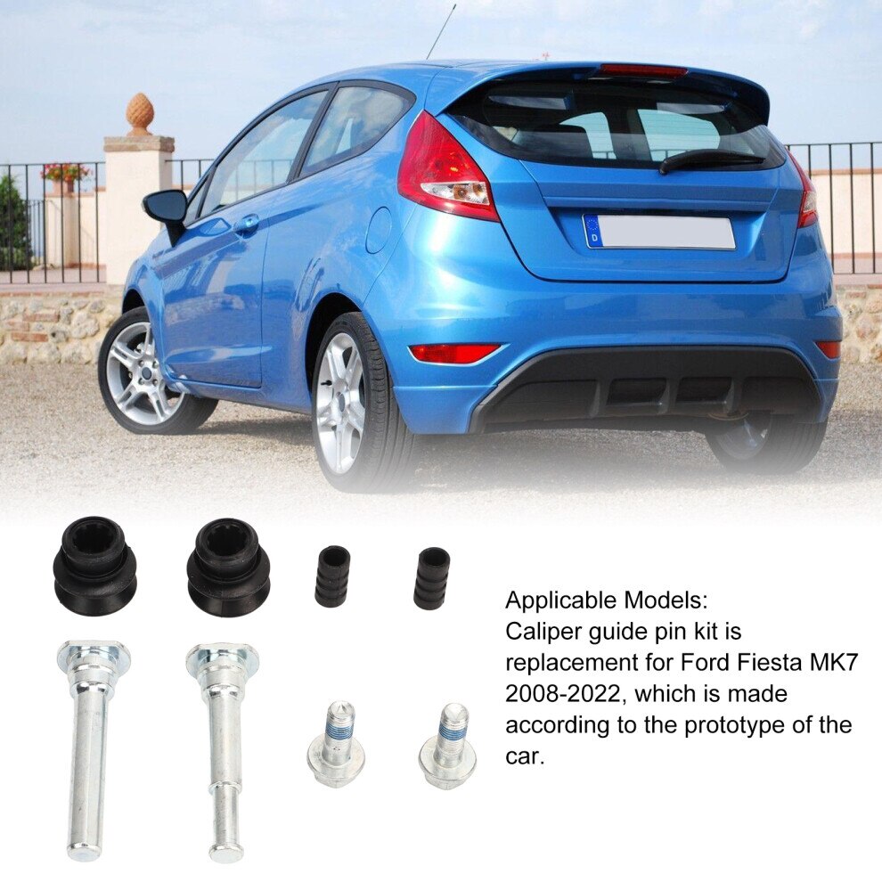 Kit suruburi ghidaj etrier frana fata Ford Fiesta MK7 metal 2008-2022