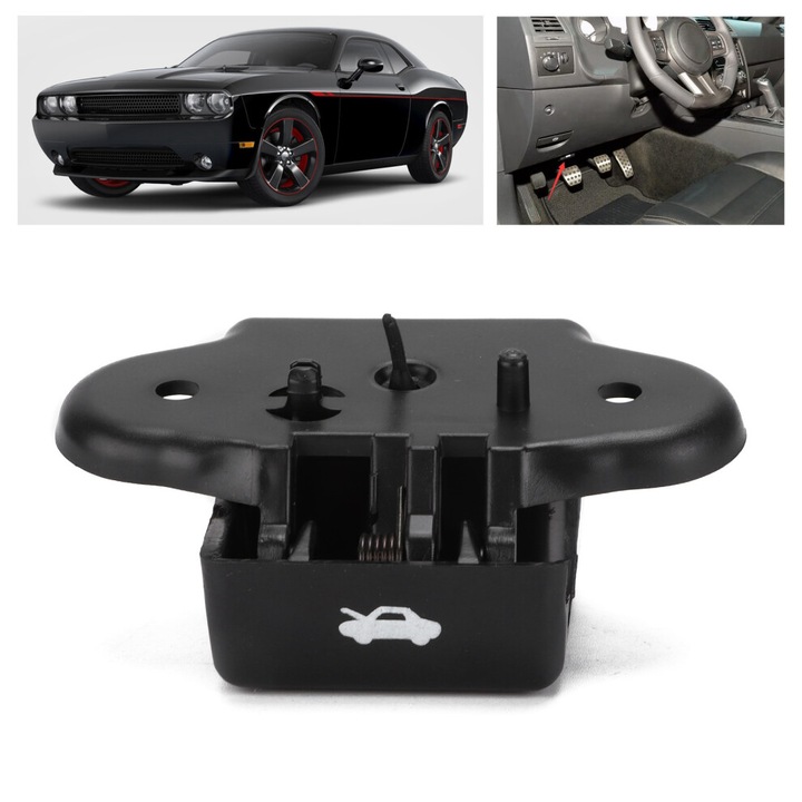 Maner deschidere capota, negru, ABS, Dodge Challenger Coupe 2-usi 2014