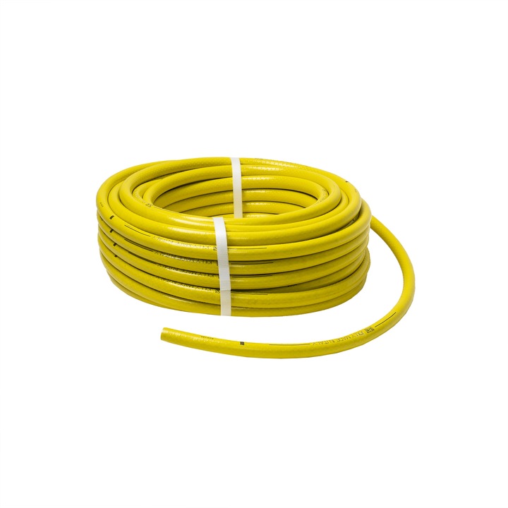 Kerti tömlő 3/4 mm, 20 bar, ideális kertbe, 25 ML, sárga, UV-álló