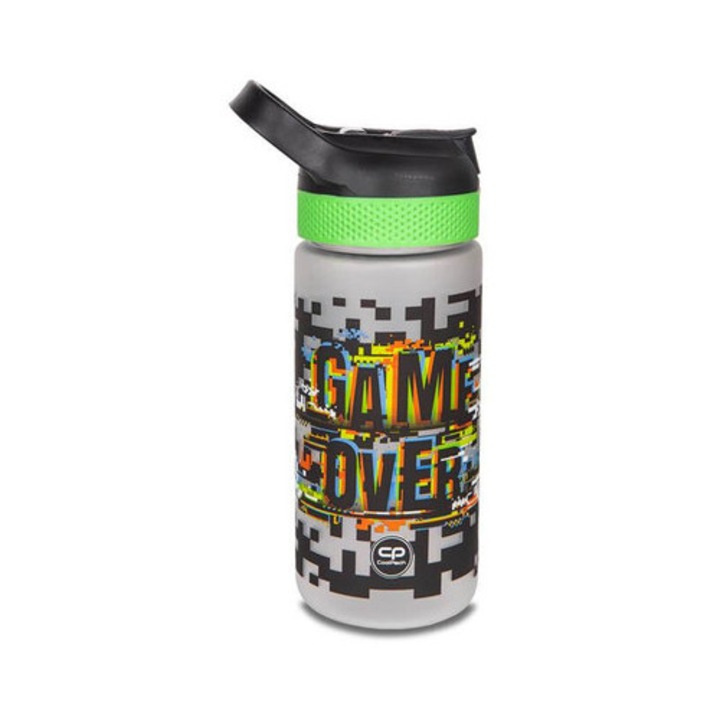 Coolpack - Bibby műanyag kulacs 420 ml - Game Over (Z08679)