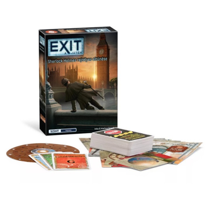 Piatnik - Exit - Sherlock Holmes rejtélyes eltűnése társasjáték (810893)
