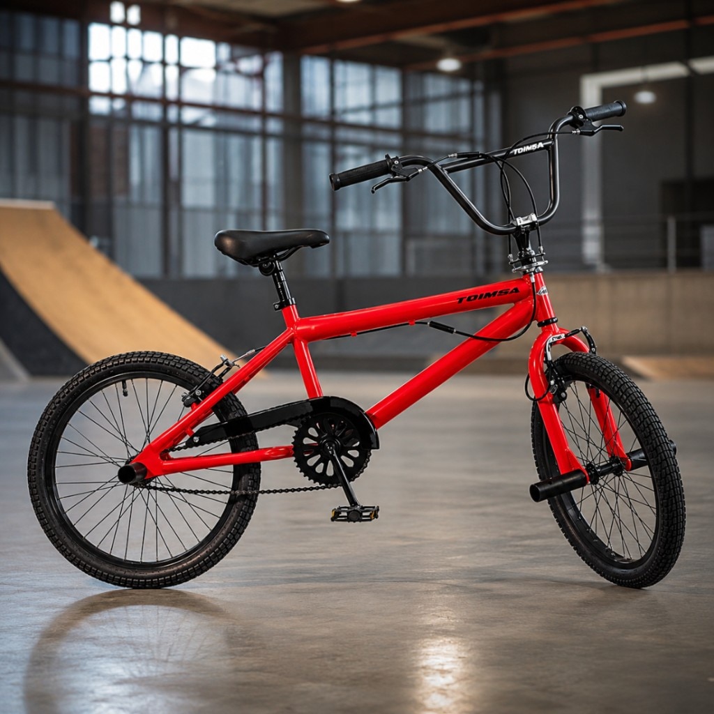 Велосипед TOIMSA 20” BMX, Без сглобяване, Freestyle BMX с 360° ротор и ...