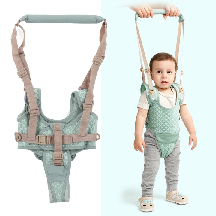 Ham mers bebelusi ajustabil, detasabil, albastru menta, 45x75cm, 5-20kg