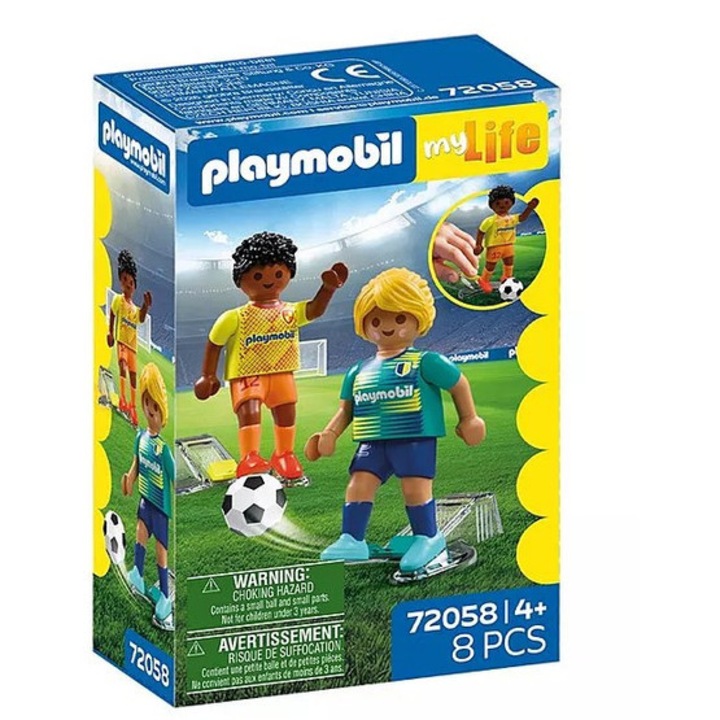 Playmobil 72058 My Life Focisták játékszett
