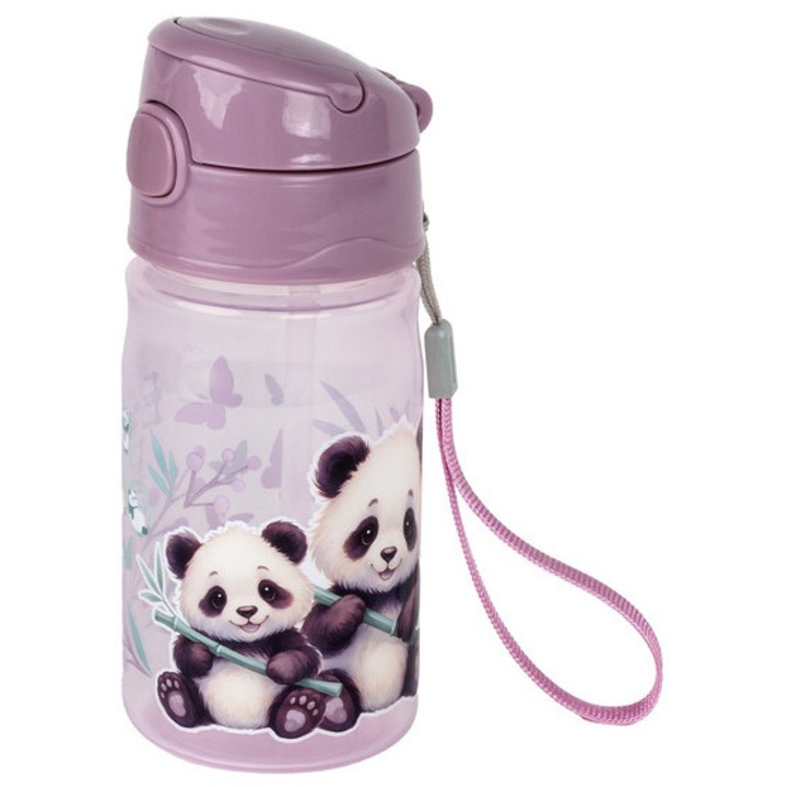 Pandás tritán kulacs 330 ml - Cute Panda (BCPA11)