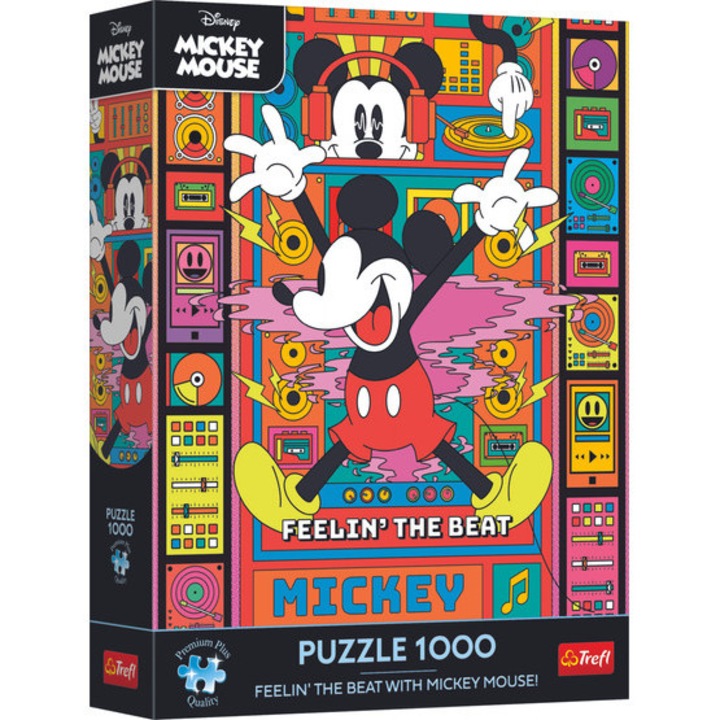 Trefl 1000 db-os Premium Plus puzzle - Disney - Feelin' the Beat with Mickey Mouse! (12142)