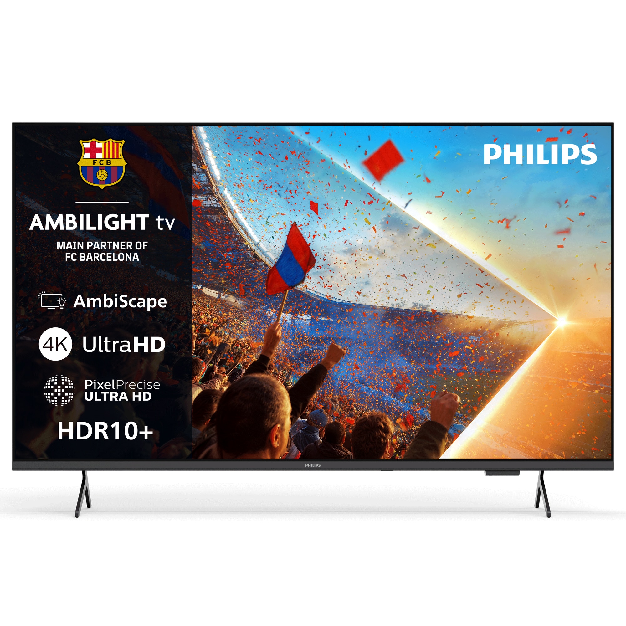 Televizor LED Philips 139 cm 55" 55PUS8001/12, Ultra HD 4K, Ambilight, Smart TV, WiFi, CI+