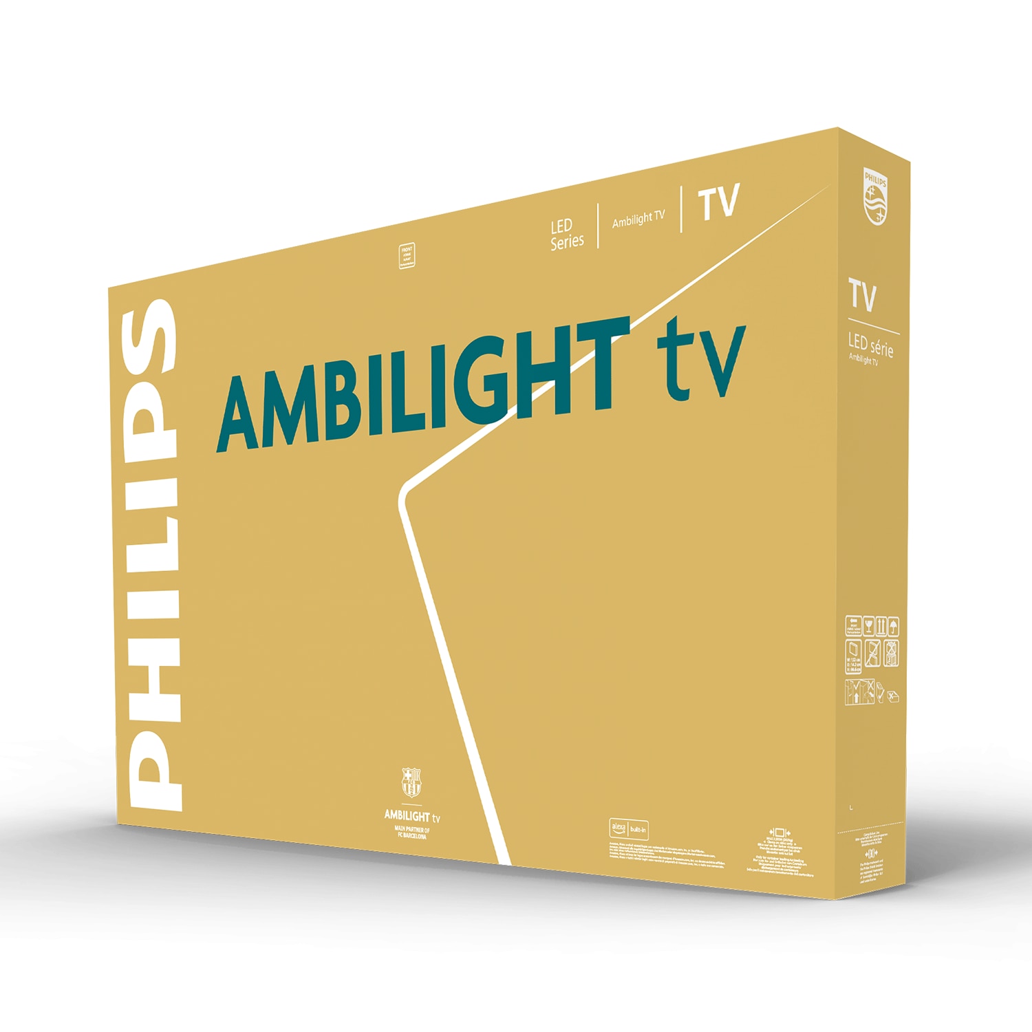 Televizor LED Philips 139 cm 55" 55PUS8001/12, Ultra HD 4K, Ambilight, Smart TV, WiFi, CI+