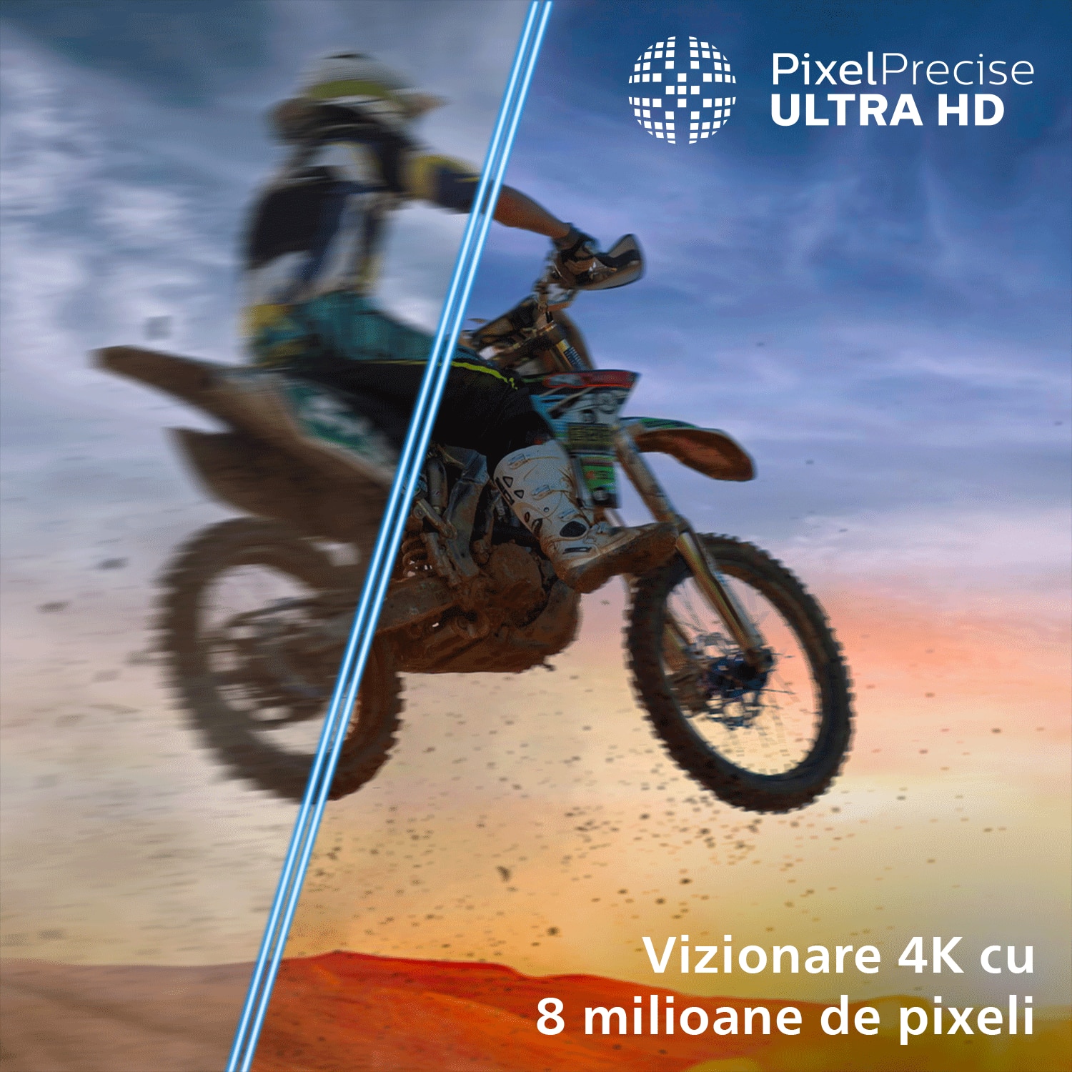 Televizor LED Philips 139 cm 55" 55PUS8001/12, Ultra HD 4K, Ambilight, Smart TV, WiFi, CI+
