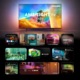 Televizor Philips AMBILIGHT tv QLED 43PQS8501, 108 cm, Smart TV, 4K Ultra HD, Clasa F (Model 2026)