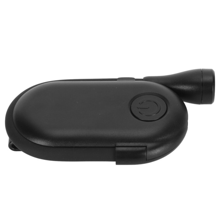 Lumina de lectura cu clema, flexibila, 3 moduri, USB, alb, 8x5x1.7cm