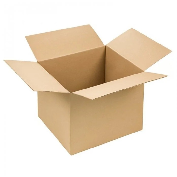 Set 10 Cutii Carton Ondulat CO5 INATECH ®, 600x400x400 mm, Rezistente pentru Transport si Depozitare, Natur