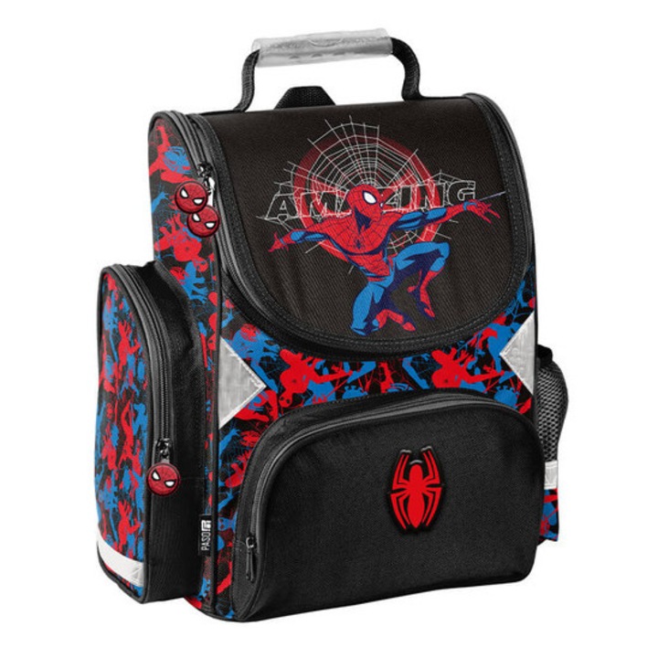 Pókemberes ergonomikus iskolatáska - Amazing Spiderman (SP26CC-525)