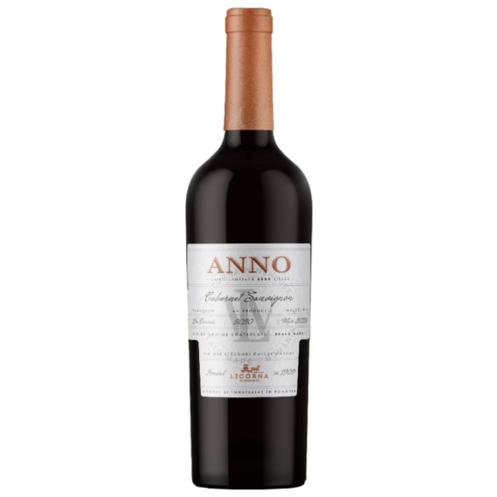 Vin rosu sec Licorna Anno Cabernet Sauvignon, 0.75L