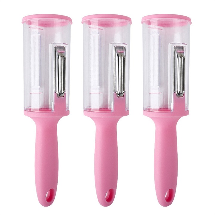 Set 3 Curatatoare Multifunctionale Legume Roz