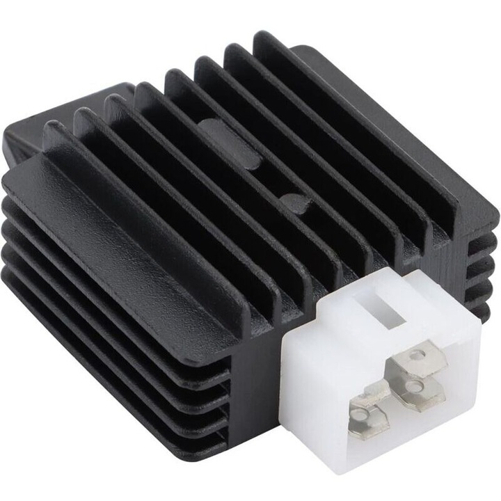 Regulator tensiune 12V 4 pini, pentru scutere si ATV 50-150cc, negru