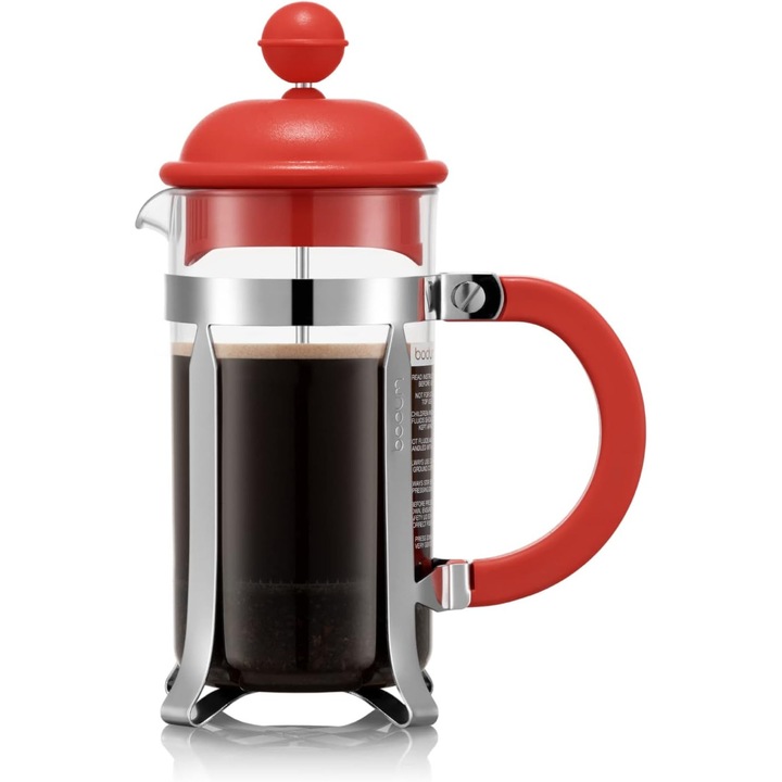 Cafetiera french-press - Caffettiera - Red 350ml