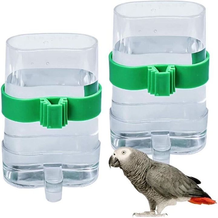 Automata adagoló madaraknak 220ml átlátszó állítható