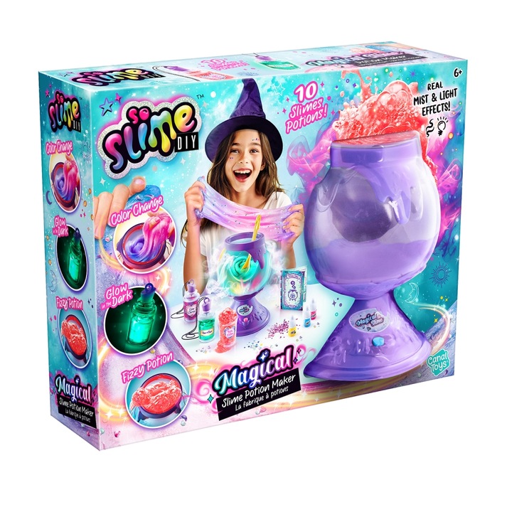 Kreatív készlet, Canal Toys, So Slime, Varázslatos slime főzetek műhelye