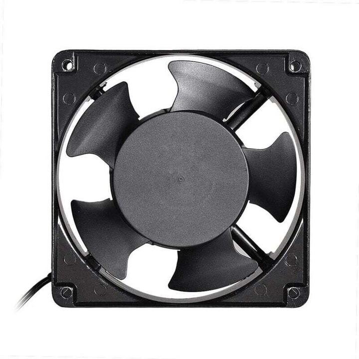 Hűtőventilátor 120x120x38mm siklócsapágyas 220-240V 0.14A