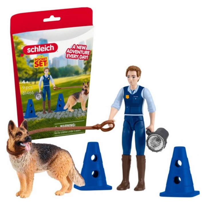 Schleich 81466 Rendőrségi akció játékszett