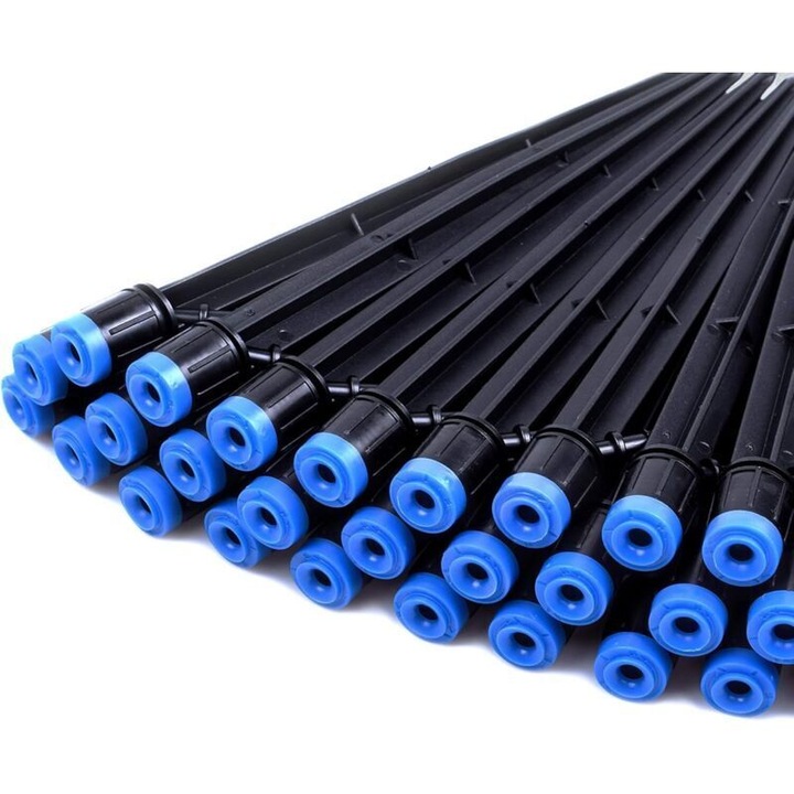 Set 50 picuratori ajustabili pentru irigare 6.35mm cu pulverizator 360 grade